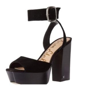 Sam Edelman Women's Rain Suede Platform Shoes in Size 8.5